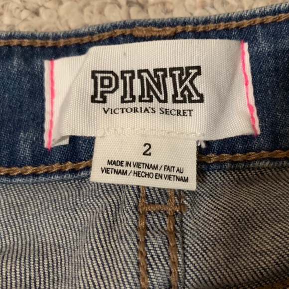 PINK Victoria’s Secret Denim Shorts - Picture 3 of 3